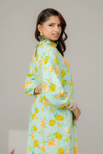 FABRIC PRINTED STONE LILEN