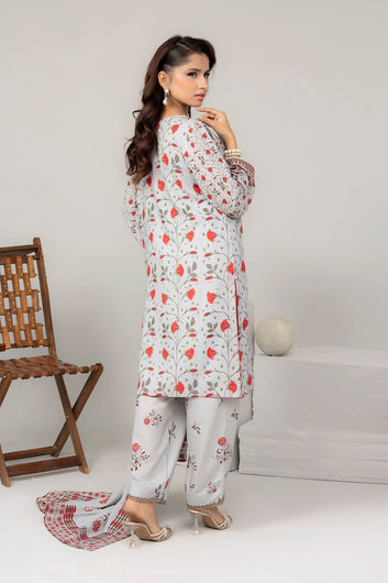 03 Pcs Karandi Printed Suit